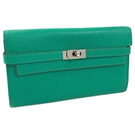 Hermès-Epsom Kelly Wallet-Green