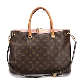 Louis Vuitton-Monogram Pallas MM M41175-Brown