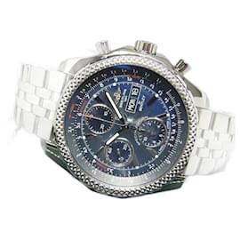 Breitling-BREITLING BentleyGT black Mother of Pearl Lot Limited Mens-Silvery