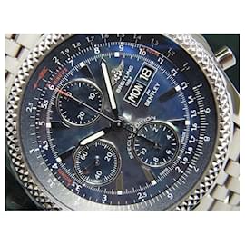 Breitling-BREITLING BentleyGT black Mother of Pearl Lot Limited Mens-Silvery