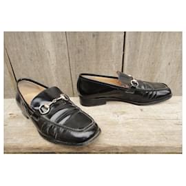 Gucci-gucci p loafers 38-Black