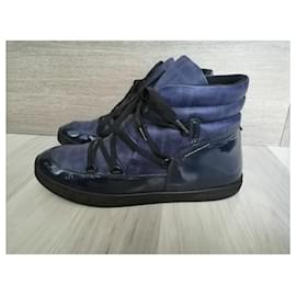 Fendi-ankle boots-Blu navy