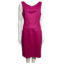 Diane Von Furstenberg Renda wool blend dress pink Pink