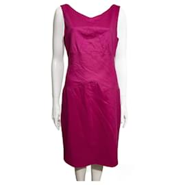 Diane Von Furstenberg-DvF Renda wool dress-Pink