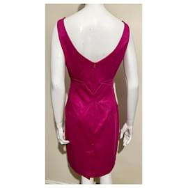 Diane Von Furstenberg-DvF Renda wool dress-Pink
