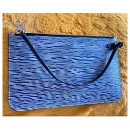 Louis Vuitton-orecchio blu-Blu