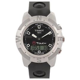 RELÓGIO TISSOT T-TOUCH Z252/352 43 RELÓGIO DE AÇO CRONÓGRAFO MM QUARTZO Prata