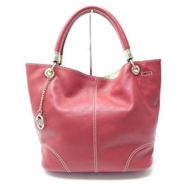 Lancel-NUEVO LANCEL FRENCH FLAIR A BOLSO DE MANO04827 EN PIEL ROJA + BOLSO CARTERA-Roja