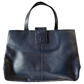 Givenchy Vintage blue medium tote bag Dark blue