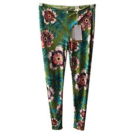 legging Galliano - 38 Green