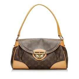 Louis Vuitton-Monogramm Beverly MM M40121-Braun