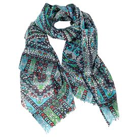 Etro Paisley Seidenschal Andere Python drucken