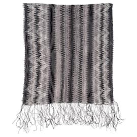 Missoni-Missoni Chevron Knit Foulard-Multiple colors