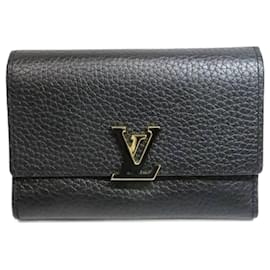 Louis Vuitton-Louis Vuitton Portefeuille capucines-Black