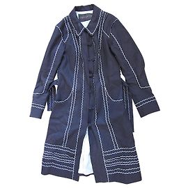 Trench Louis Vuitton Marrone Crudo