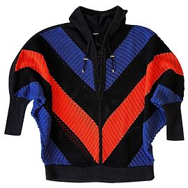 Balmain Maglioni Nero Blu Arancione