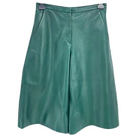 Khaite Shorts T.US 2 Couro Verde