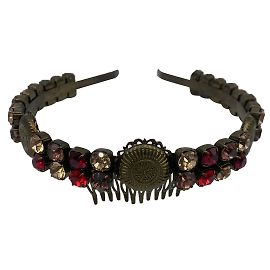 ZUHAIR MURAD Accessori per capelli T.  metallo Bordò