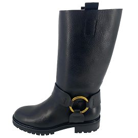 PEDRO GARCIA Bottines T.UE 39 cuir de vachette Noir
