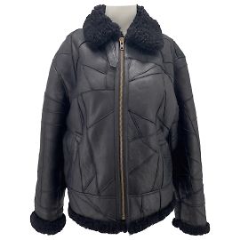 SUPREME  Jackets T.International L Leather Black