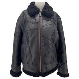 Supreme-SUPREME  Jackets T.International L Leather-Black