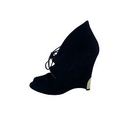 Gianvito Rossi ankle boots T.EU 39 Suede Black