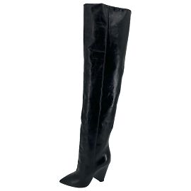Botas Saint Laurent T.EU 36 Cuero Negro