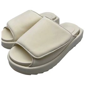 Autre Marque Gia Borghini Sandalen T.EU 38.5 Polyester Roh