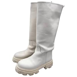 Autre Marque-GIA X PERNILLE TEISBAEK  Boots T.eu 38 Leather-White