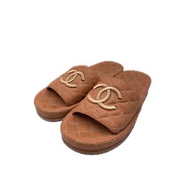 CHANEL  Mules & clogs T.eu 38 Leather Brown