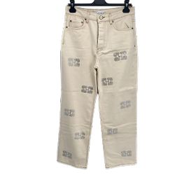 Jean GANNI.US 28 Jeans Beige