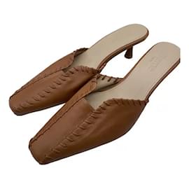 Autre Marque-Elleme sandals T.EU 39 Leather-Brown