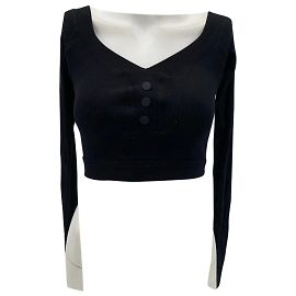 Autre Marque ALIX NYC Tops T.Poliéster S Internacional Preto
