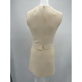 Christian Dior-CHRISTIAN DIOR  Dresses T.fr 36 WOOL-White