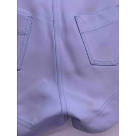 Christian Dior-CHRISTIAN DIOR Pantalones cortos T.fr 38 Algodón-Azul