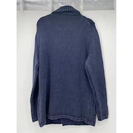 Etro-ETRO Strickwaren & Sweatshirts T.Internationale M-Wolle-Marineblau
