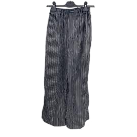 Balenciaga-BALENCIAGA  Trousers T.fr 34 cotton-Black