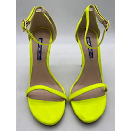 Stuart Weitzman-STUART WEITZMAN  Sandals T.eu 36.5 Leather-Yellow