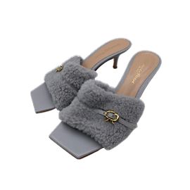 Gianvito Rossi sandals T.EU 37 Cloth Grey