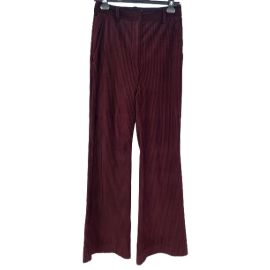ACNE STUDIOS Hose T.fr 36 Samt Bordeaux