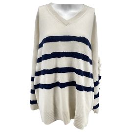 BARRIE Maille T.International S Cachemire Beige