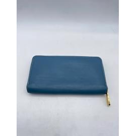 Louis Vuitton-LOUIS VUITTON Carteras T.  cuero-Azul