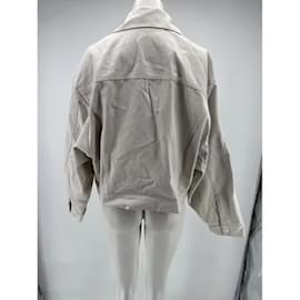 Autre Marque-KSENIA SCHNAIDER  Jackets T.International S Denim - Jeans-White