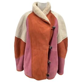 ISABEL MARANT ETOILE Mäntel T.fr 38 Wildleder- Orange