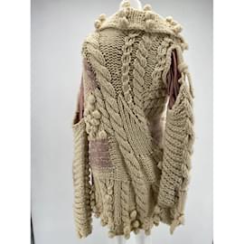 Dior-DIOR  Knitwear T.International S Wool-Beige