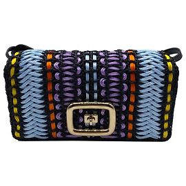 Borse Roger Vivier T. Tessuto Multicolore