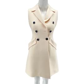 Christian Dior-CHRISTIAN DIOR  Dresses T.fr 36 WOOL-Beige