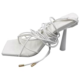 Autre Marque-GIA BORGHINI  Sandals T.eu 37 Leather-White