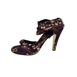 Ermanno Scervino sandals T.EU 40 Cloth Dark red