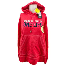 Dsquared2  Strick T.Internationale L Baumwolle Rot
